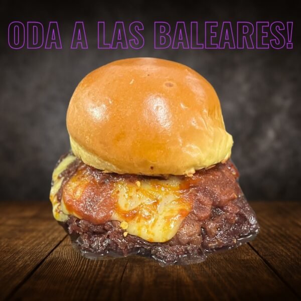Hamburguesa Oda a las Baleares